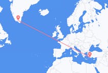 Flyreiser fra Narsarsuaq, Grønland til Dalaman, Tyrkia