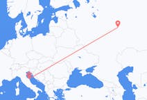 Flights from Cheboksary, Russia to Ancona, Italy
