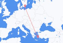 Flights from Astypalaia, Greece to Bornholm, Denmark