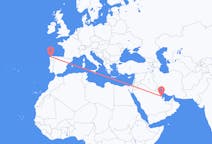 Flyrejser fra Dammam, Saudi-Arabien til La Coruña, Spanien