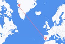 Vluchten van Sevilla naar Ilulissat