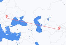 Flights from Dushanbe, Tajikistan to Sibiu, Romania
