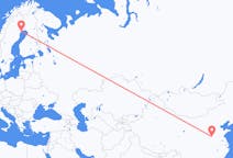중국발 정저우, 스웨덴행 룰레오 항공편