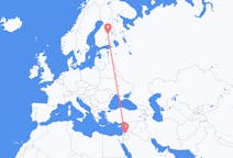 Flights from Amman, Jordan to Kuopio, Finland