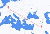 Flights from Baghdad to Saarbrücken