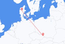 Flights from Karup, Denmark to Ostrava, Czechia