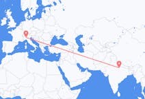 出发地 印度出发地 勒克瑙目的地 意大利米蘭的航班