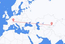 Flights from Bishkek to Zurich