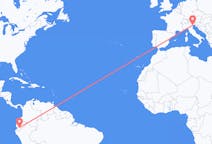Flyreiser fra Cuenca, Ecuador til Venezia, Italia