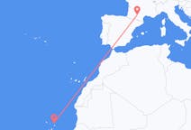 カーボベルデのから サル島、フランスのへ トゥールーズフライト