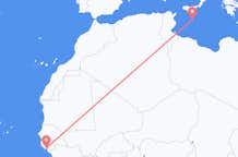 Flyg från Bissau till Malta (kommun)