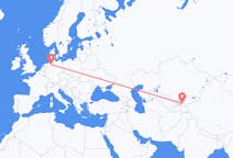 Flyg från Fergana, Uzbekistan till Bremen, Tyskland