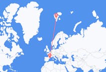 Flights from Longyearbyen, Svalbard & Jan Mayen to Barcelona, Spain