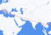 Flyrejser fra Chu Lai, Vietnam til Olbia, Italien