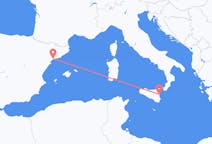 Flights from Reus, Spain to Catania, Italy
