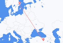 Flights from Stockholm to Elazığ