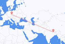 Flyg från Janakpur, Nepal till Prag, Tjeckien