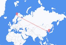 Fly fra Busan til Kiruna