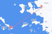 Flyreiser fra Mykonos, til Izmir