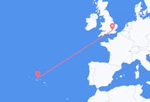 Flights from London, the United Kingdom to Graciosa, Portugal