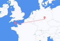Flights from Saint Peter Port, Guernsey to Erfurt, Germany