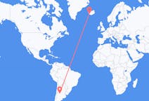 出发地 阿根廷出发地 聖路易斯目的地 冰岛雷克雅未克的航班