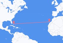 Flights from Nassau to Ajuy