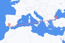 Flyreiser fra Jerez, til Istanbul