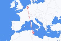 Flyg från Djerba, Tunisien till Maastricht, Nederländerna