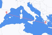 Flyreiser fra Kalamata, Hellas til Reus, Spania