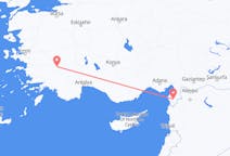 Fly fra Denizli til Hatay Province