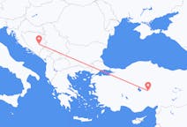 Flyg från Nevsehir till Sarajevo