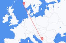 Flights from Stavanger to Podgorica