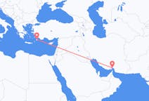 出发地 伊朗出发地 阿巴斯港目的地 希腊罗得岛的航班