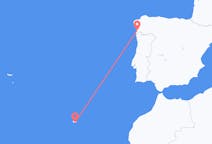 Vluchten van Funchal naar Vigo