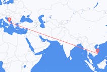 Flyreiser fra Nha Trang, Vietnam til Bari, Italia