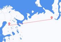 Vols depuis la ville de Kajaani vers la ville de Salekhard