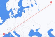 Flights from Syktyvkar, Russia to Girona, Spain