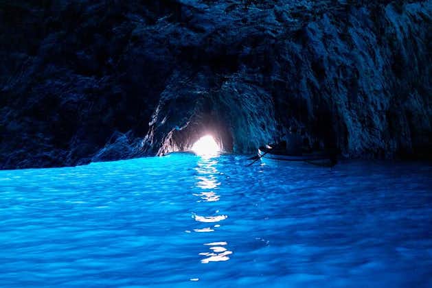 Visite en petit groupe de Naples à la Grotte Bleue, Anacapri et Capri