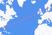 Flyreiser fra Orlando, USA til Göteborg, Sverige