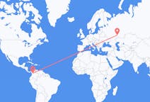 Flights from Medellín, Colombia to Samara, Russia