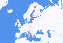 Flyreiser fra Rovaniemi, Finland til Palermo, Italia