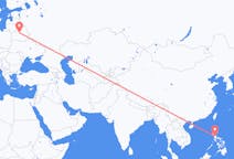 Flyreiser fra Manila, Filippinene til Minsk, Hviterussland