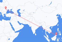 Flights from Sandakan, Malaysia to Bacău, Romania