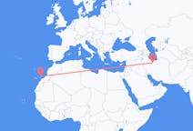 Flights from Tehran to Lanzarote