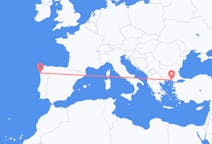Flyg från Vigo, Spanien till Alexandroupolis, Grekland
