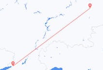 Fly fra Rostov-na-Donu til Yekaterinburg