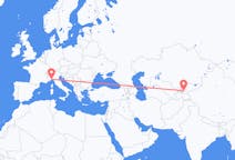 出发地 乌兹别克斯坦出发地 费尔干纳目的地 意大利热那亚的航班