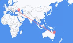 Flights from Hervey Bay, Australia to Trabzon, Turkey