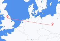 Flights from Łódź, Poland to Leeds, the United Kingdom